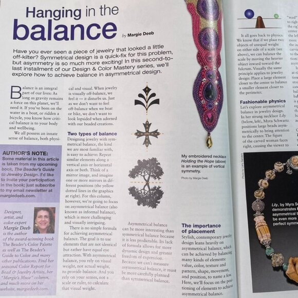 Bead & Button Magazine Jewelry Crafting Book u October 2012 Issue 111 - Picture 8 of 8